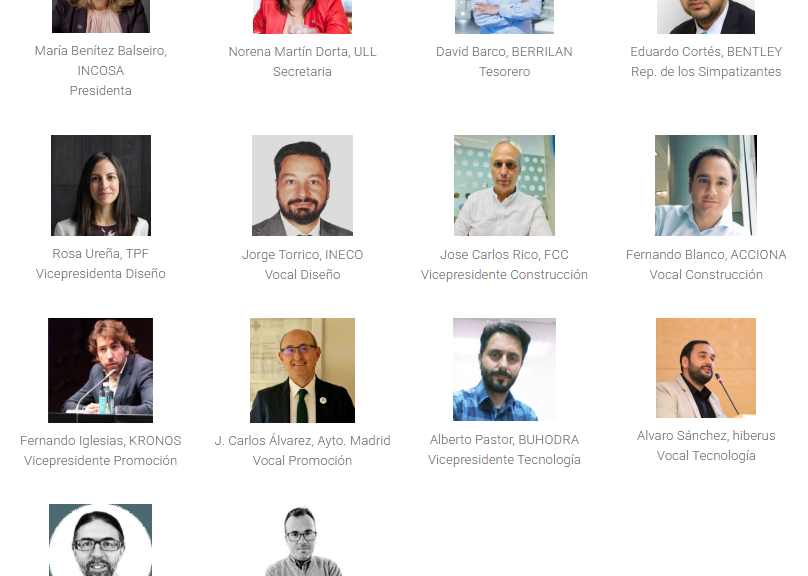 Nueva Junta Directiva buildingSMART Spain con María Benítez