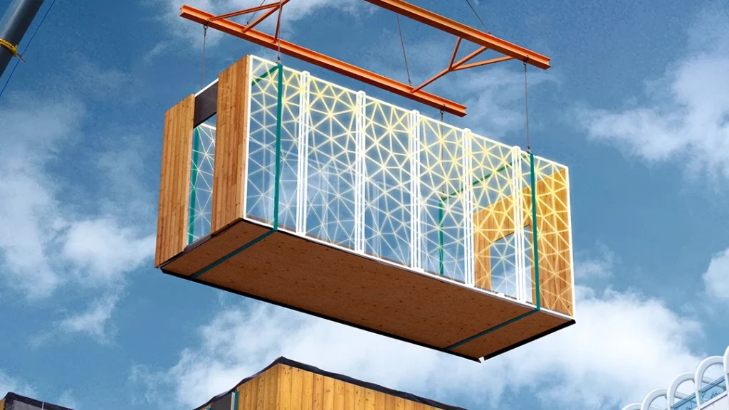 Construcción industrializada ahorro costes plazos estudio Clúster Edificación