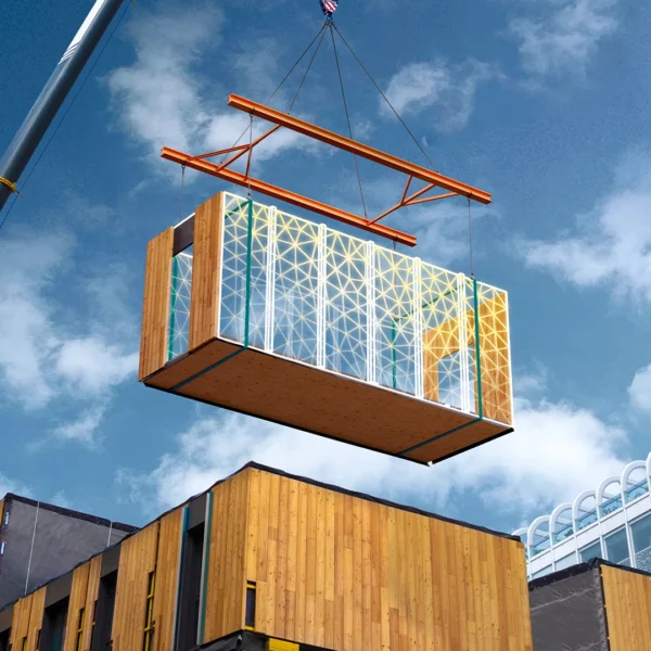 Construcción industrializada ahorro costes plazos estudio Clúster Edificación