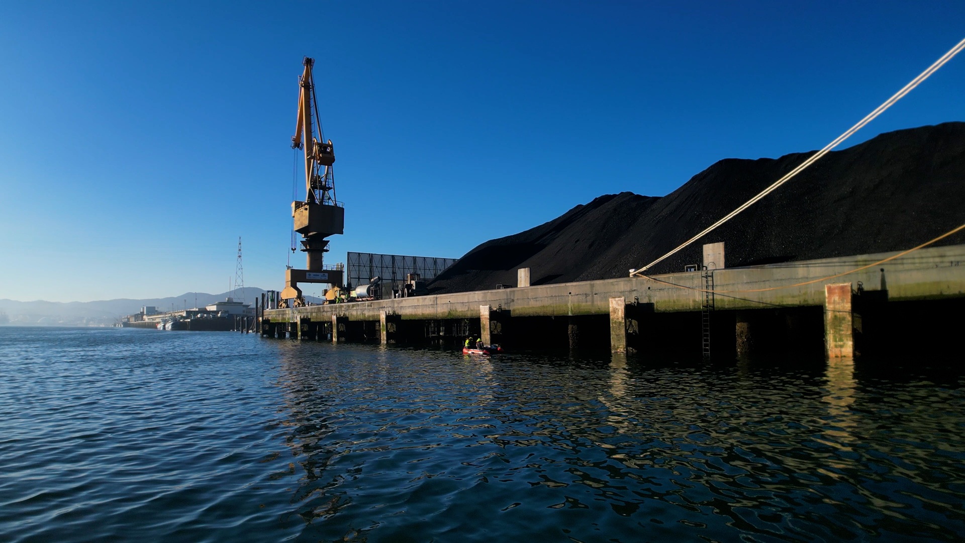 Ampliación Muelle Raíces Puerto Avilés reparación refuerzo Sika 2025