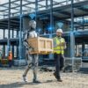 Robot humanoide y tecnología de construcción inteligente