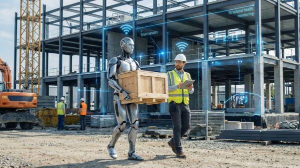 Robot humanoide y tecnología de construcción inteligente