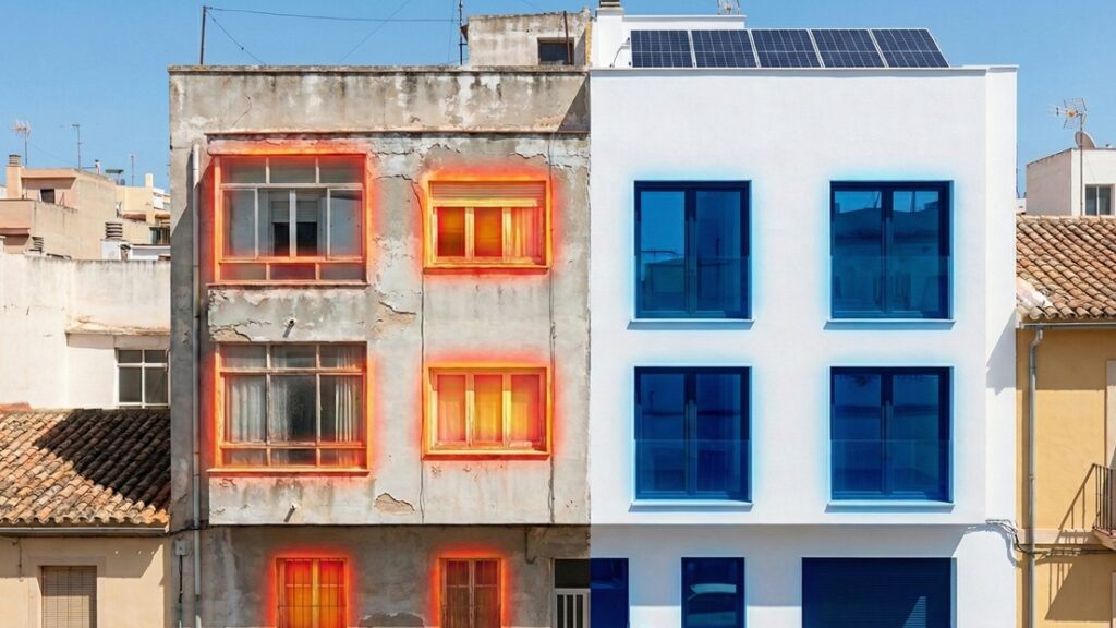 Comparativa de consumo energético residencial en España