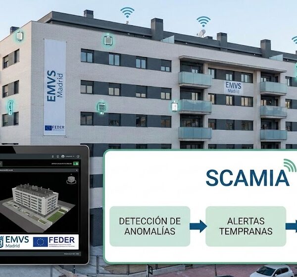 Proyecto SCAMIA Madrid inteligencia artificial mantenimiento viviendas públicas