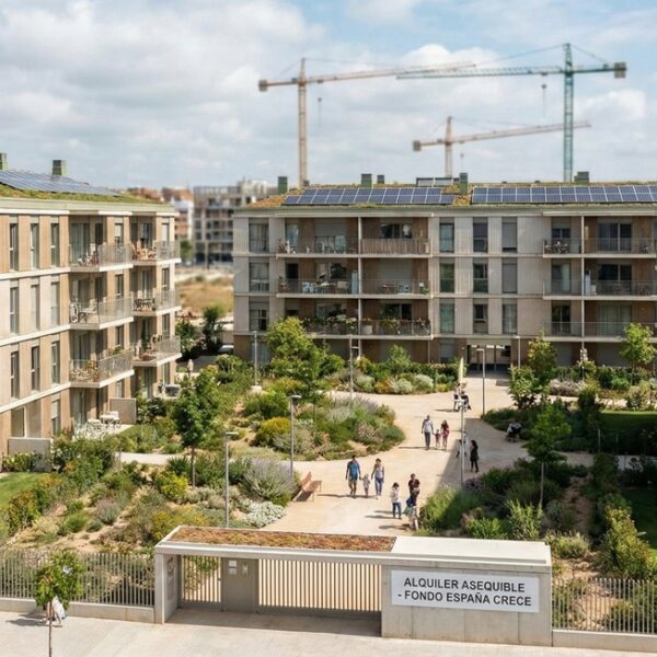 viviendas de alquiler asequible impulsadas por el Fondo España Crece
