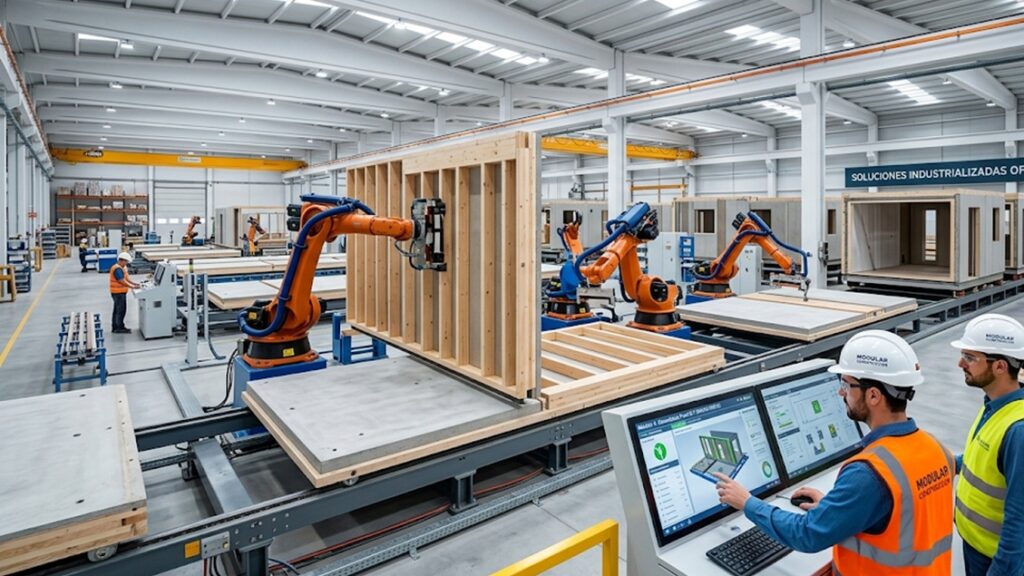 Planta de fabricación automatizada vinculada al PERTE de industrialización de la vivienda
