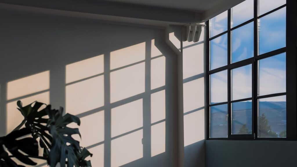 vidrio de las ventanas