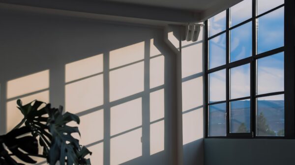 vidrio de las ventanas