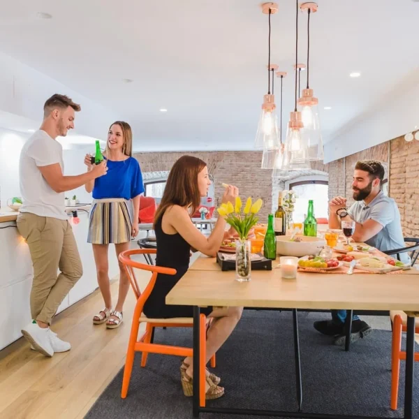 Complejo residencial y de coliving moderno para estudiantes y jóvenes profesionales